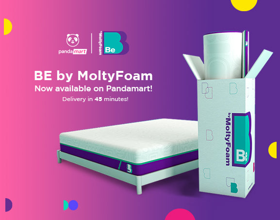 BE by MoltyFoam X PandaMart: Enjoy swift delivery of Mattress-in-a-box within less than 45 minutes!