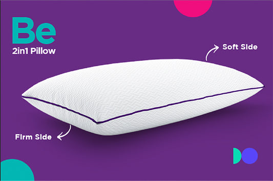 Dual Comfort, One Pillow: Discover the Benefits of BE by MoltyFoam’s 2-in-1 Pillows