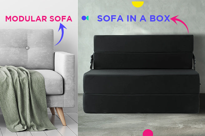 What’s the Difference Between Sofa in a Box and Modular Sofas?
