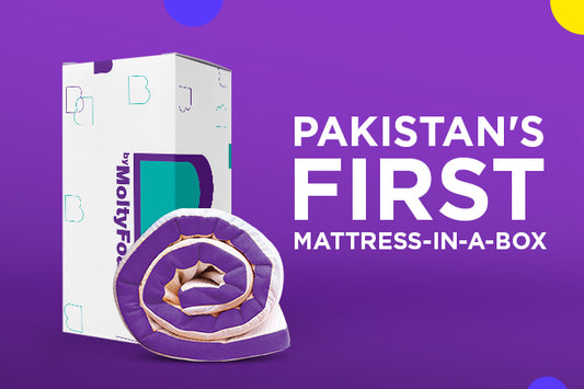 Pakistan's first Mattress-in-a-box is a true game changer.